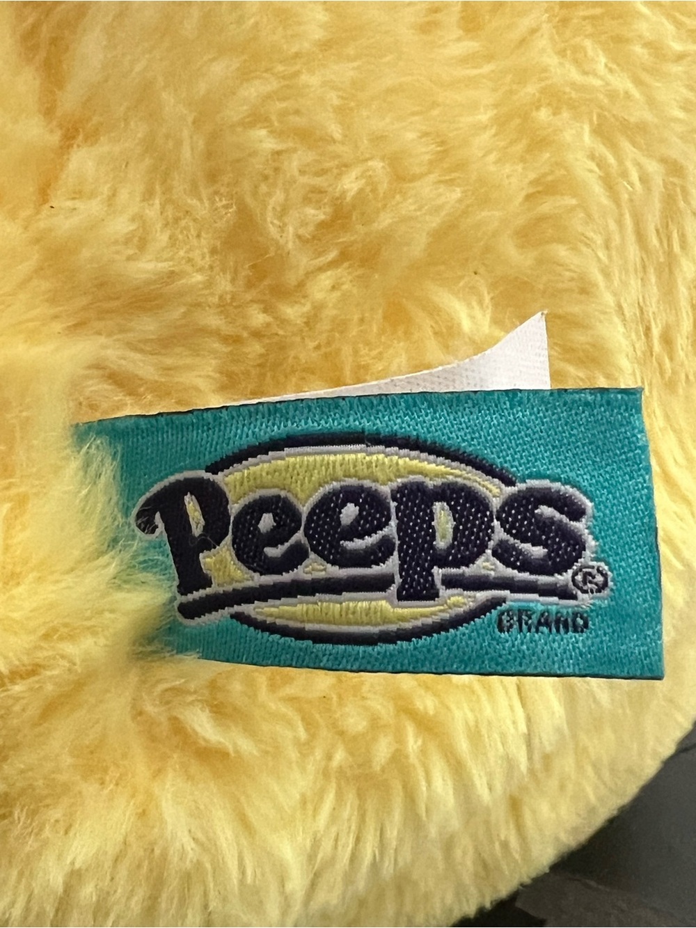 Jumbo Peeps 36” Bunny Plush Giant Yellow Easter Stuffed Animal - Picture 4 of 8